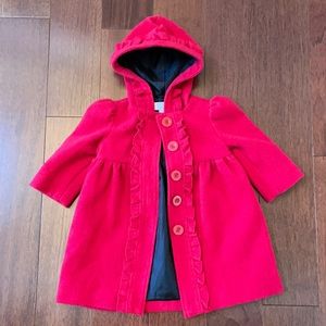 Camilla Toddler girls pea coat